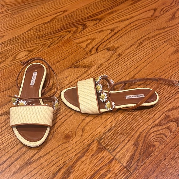 Fabrizio Viti Woman’s Flower Sandals Size 36 - Picture 1 of 7